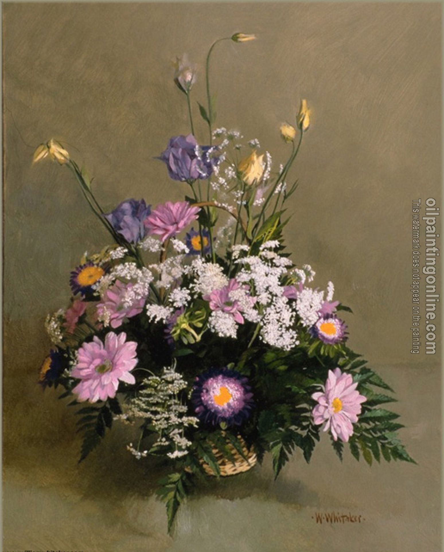 William Whitaker - The Flower Basket